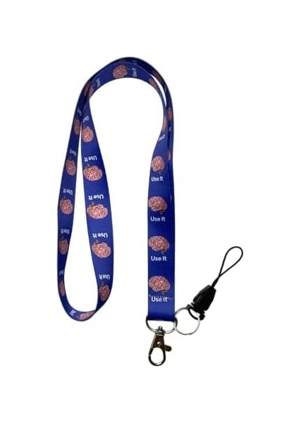Use It Brain Boyun Ipi ve Telefon Askısı Lanyard