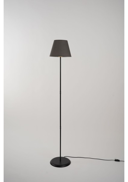 Zenith Metal Lambader Siyah-Antrasit (25 x 25 x 145 cm )