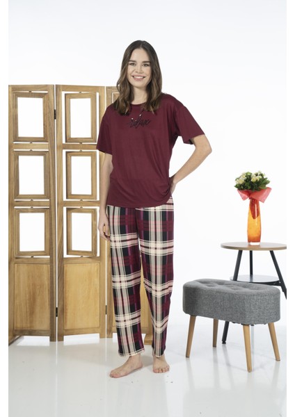 24134 Kadın Kısa Kol Pijama Takım