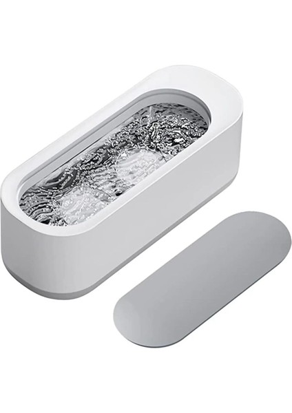 Titreşimli Temizleyici, Taşınabilir Gözlük Takı Saat ve Diş Fırçası Temizleme Cihazı