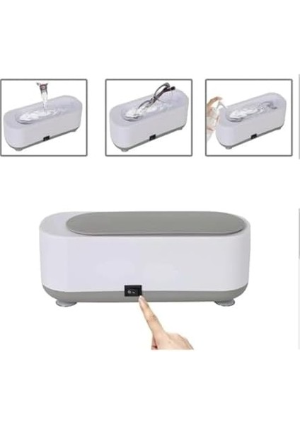 Titreşimli Temizleyici, Taşınabilir Gözlük Takı Saat ve Diş Fırçası Temizleme Cihazı modelleri