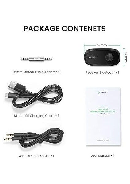 Aptx Destekli Bluetooth 5.0 Audio Receiver Alıcı