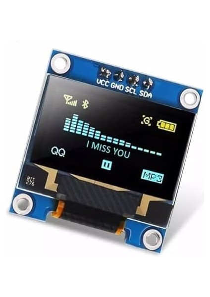 0.96 Inch OLED Tft LCD Ekran Modülü