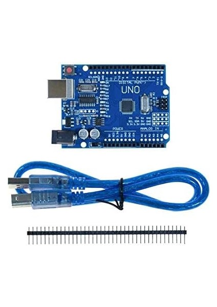 Uyumlu Uno R3 Klon USB Kablo Hediyeli - (Usb Chip CH340)