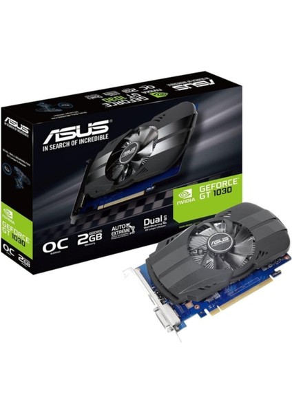 Geforce PH-GT1030-O2G 2gb Gddr5 64BIT 1531MHZ Oc 1xdvı 1xhdmı Ekran Kartı