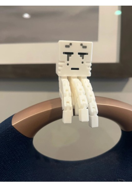 Minecraft Ghast Eklemli Yüksek Kaliteli Figür
