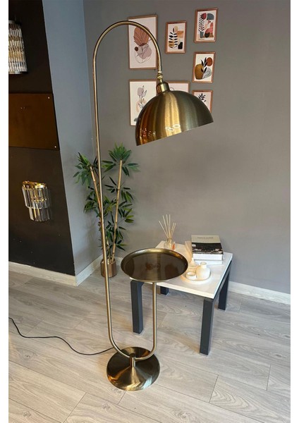 Eskitme Lambader Hareketli Başlık Sehpalı Modern Dekoratif Metal Oturma Odası Çalışma Odası