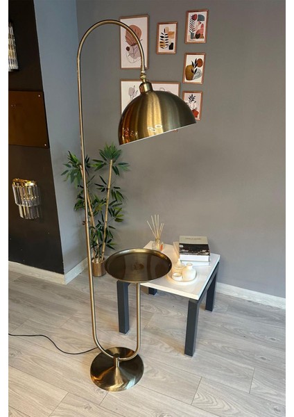 Eskitme Lambader Hareketli Başlık Sehpalı Modern Dekoratif Metal Oturma Odası Çalışma Odası