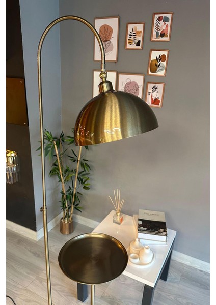 Eskitme Lambader Hareketli Başlık Sehpalı Modern Dekoratif Metal Oturma Odası Çalışma Odası