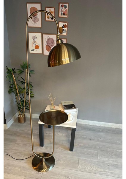 Eskitme Lambader Hareketli Başlık Sehpalı Modern Dekoratif Metal Oturma Odası Çalışma Odası