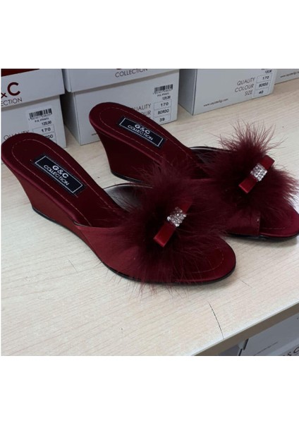 Gc Kaz Tüyü Yüksek Feta Bayan Terlik 170 indirimleri