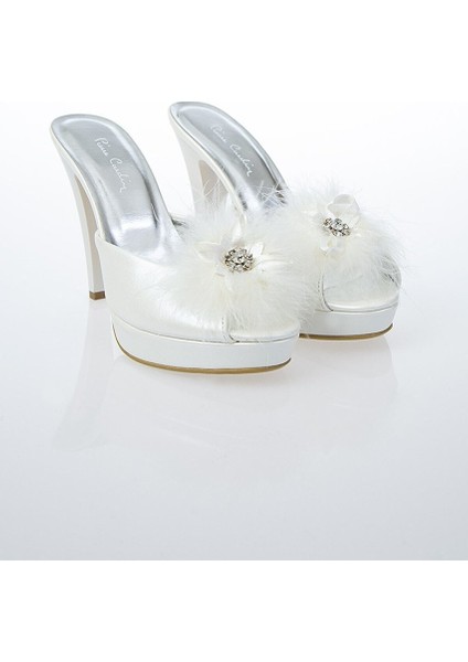 Bayan Platform Ponponlu Terlik 0009 modelleri