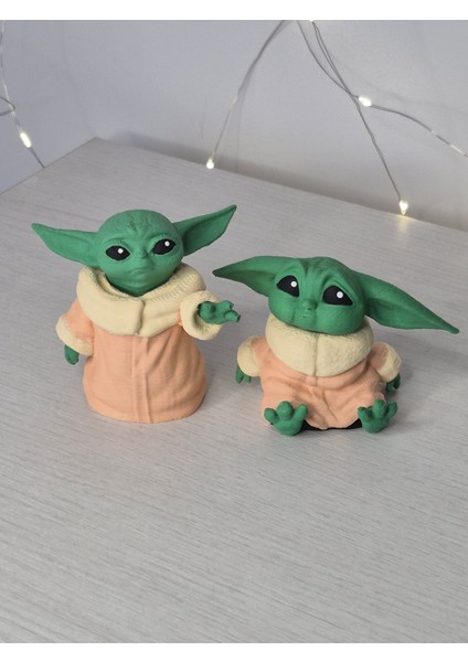 Baby Yoda 2 Li Set - 6 cm Figür Büst Koleksiyon Hediye Hobi fiyatları