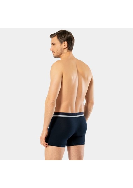 Erkek Düğmeli Boxer 1313/LACIVERT