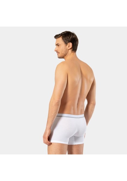 Erkek Düğmeli Boxer 1313/BEYAZ