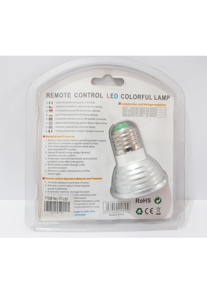 Uzaktan Kumandalı LED Renkli Lamba fırsatları