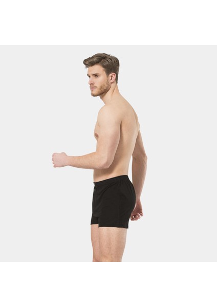 Erkek Düğmeli Boxer (2'li Paket) 186/SIYAH fırsatları