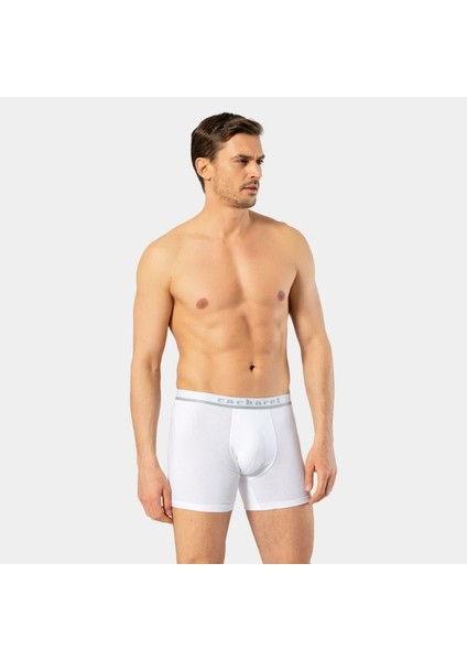Erkek Likralı Boxer 1315/BEYAZ