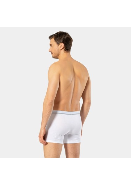 Erkek Likralı Boxer 1315/BEYAZ