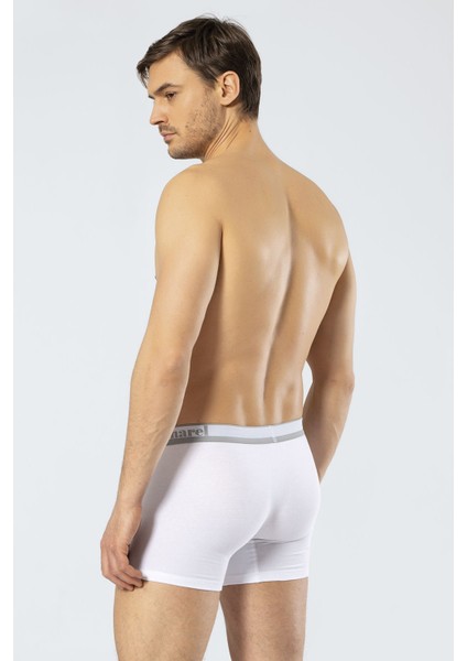 Erkek 3'lü Boxer 1338/SIYAH-GRI-BEYAZ