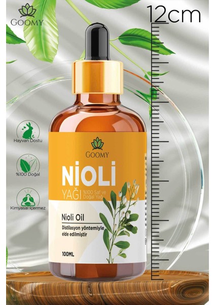 Nioil Yağı Distilasyon Doğal Bitkisel Uçucu Yağ Nioil Oil 100ml
