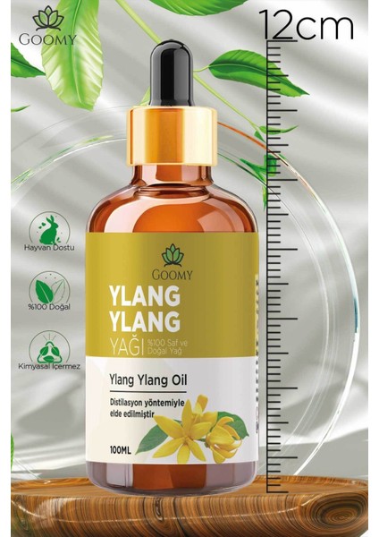 Ylang Ylang Yağı Distilasyon Doğal Bitkisel Uçucu Yağ Ylang Ylang Oil 100ml