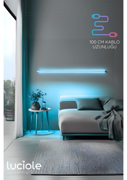 Rgb Tak Çalıştır Kumandalı LED Strip Tube Lambader Elite fiyatları