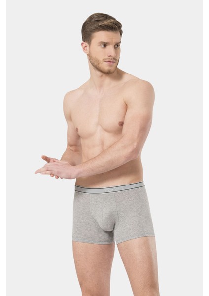 Erkek Likralı Boxer 165/GRI