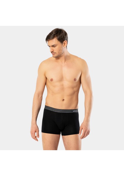 Erkek 2'li Boxer (Düz) 1318/SIYAH