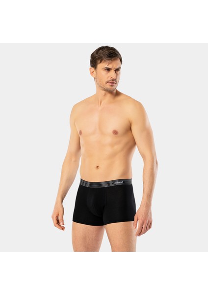Erkek 2'li Boxer (Düz) 1318/SIYAH