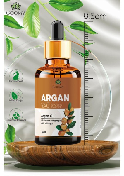 Argan Yağı Soğuk Sıkım 30 ml Saf ve Doğal Argania Spinosa Oil