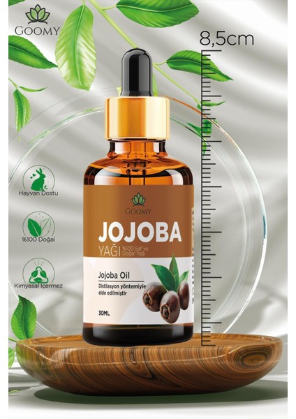 Jojoba Yağı Soğuk Sıkım 100 ml Saf ve Doğal