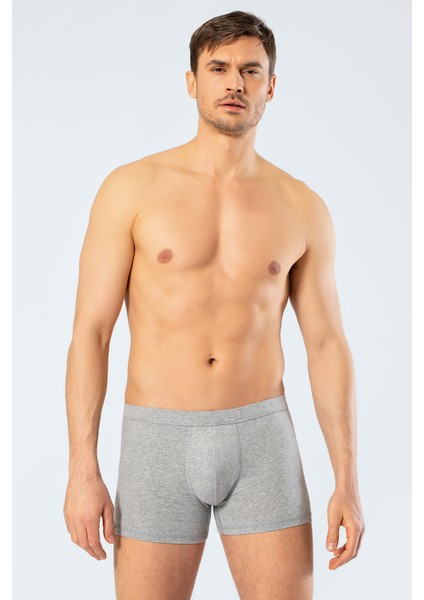 Erkek Likralı Boxer 1335/GRI 1335/GRI