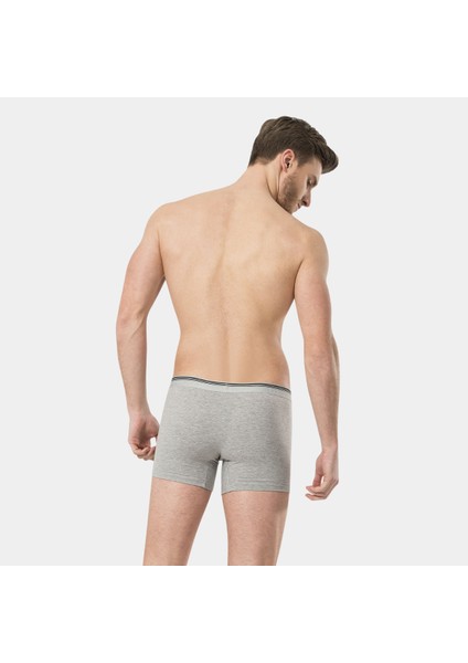 Erkek Likralı Boxer (2'li Paket) 126/GRI fırsatları