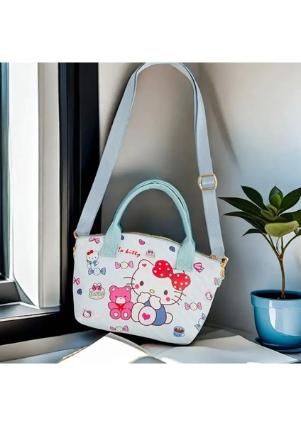 Çocuk Küçük Boy Omuz Çantası Hello Kitty Figürlü Hk4191
