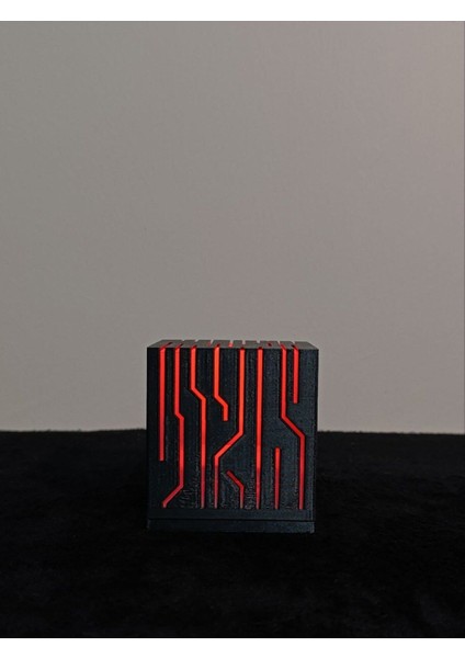 Küp Dekoratif Rgb Aydınlatma modelleri