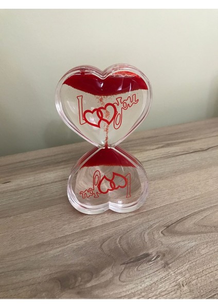 Sıvı Dekoratif Hediyelik Kum Saati "ı Love You" fiyatları