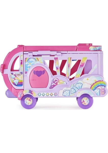 Nessiworld 1038215 Hatchimals Dönüşen Rainbow Cation Karavan