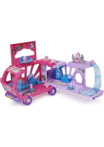 Nessiworld 1038215 Hatchimals Dönüşen Rainbow Cation Karavan