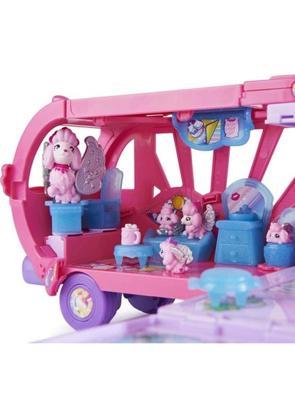 Nessiworld 1038215 Hatchimals Dönüşen Rainbow Cation Karavan