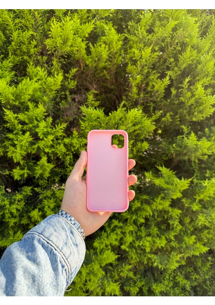 Apple iPhone 11 Pembe Lansman Uyumlu Içi Kadife Silikon Kılıf fiyatları