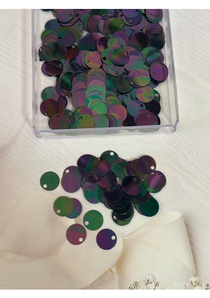 20 mm (2 cm) Pul Çanta, Supla, Patik Pulu 25 gr 7 Siyah Janjan