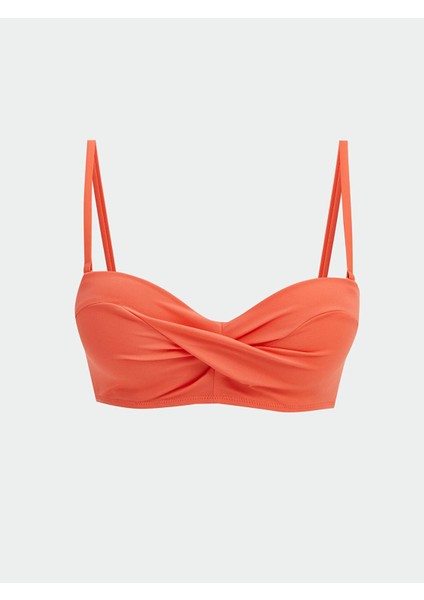 Lcw Dream Büzgü Detaylı Kadın Bikini Üst