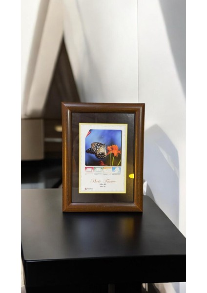 Ahşap Görünümlü 2 Li Pvc Fotoğraf Çerçevesi 15 x 21 cm . fiyatları