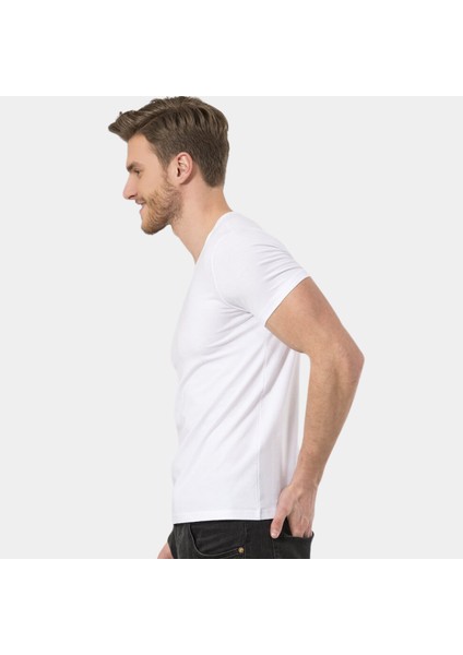 Erkek Tshirt Monte Carlo/beyaz fırsatları