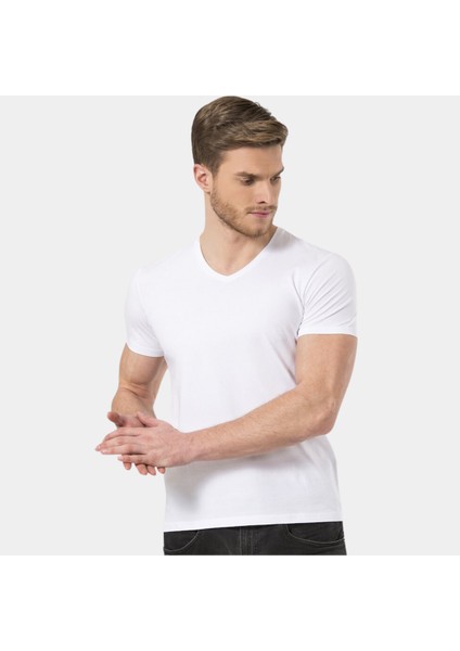 Erkek T-Shirt Las Vegas/beyaz modelleri