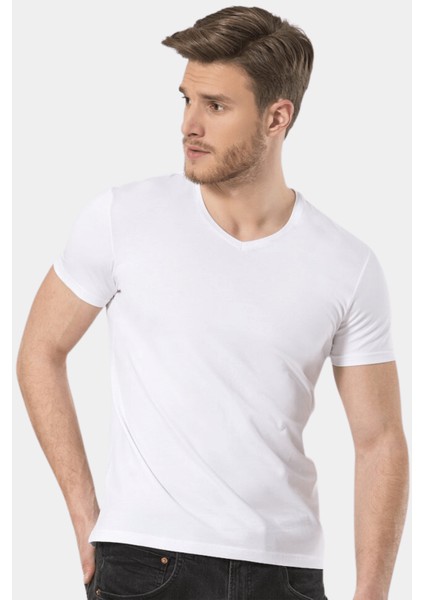 Erkek T-Shirt Las Vegas/beyaz indirimleri