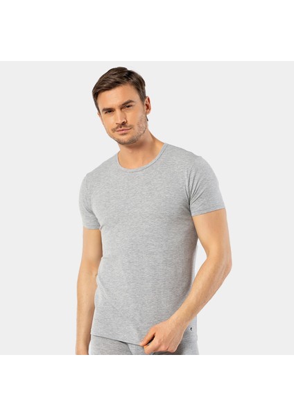 - Bisiklet Yaka T-Shirt 1305/GRI