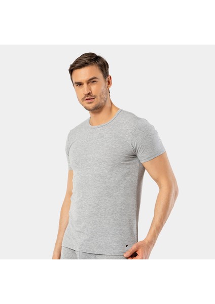 - Bisiklet Yaka T-Shirt 1305/GRI