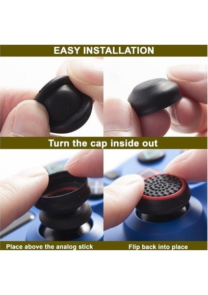 Desenli Ps4 Ps5 Xbox Analog Koruyucu 4lü Paket fırsatları